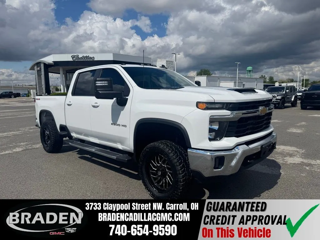 Blue 2024 Chevrolet Silverado 2500HD LT for sale in Carroll, OH