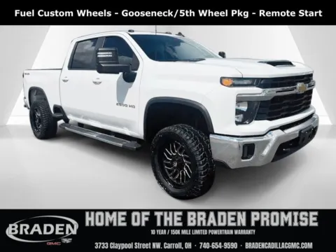 White 2024 Chevrolet Silverado 2500HD LT for sale in Carroll, OH