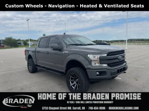 Gray 2020 Ford F-150 Lariat for sale in Carroll, OH