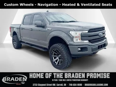 Gray 2020 Ford F-150 Lariat for sale in Carroll, OH