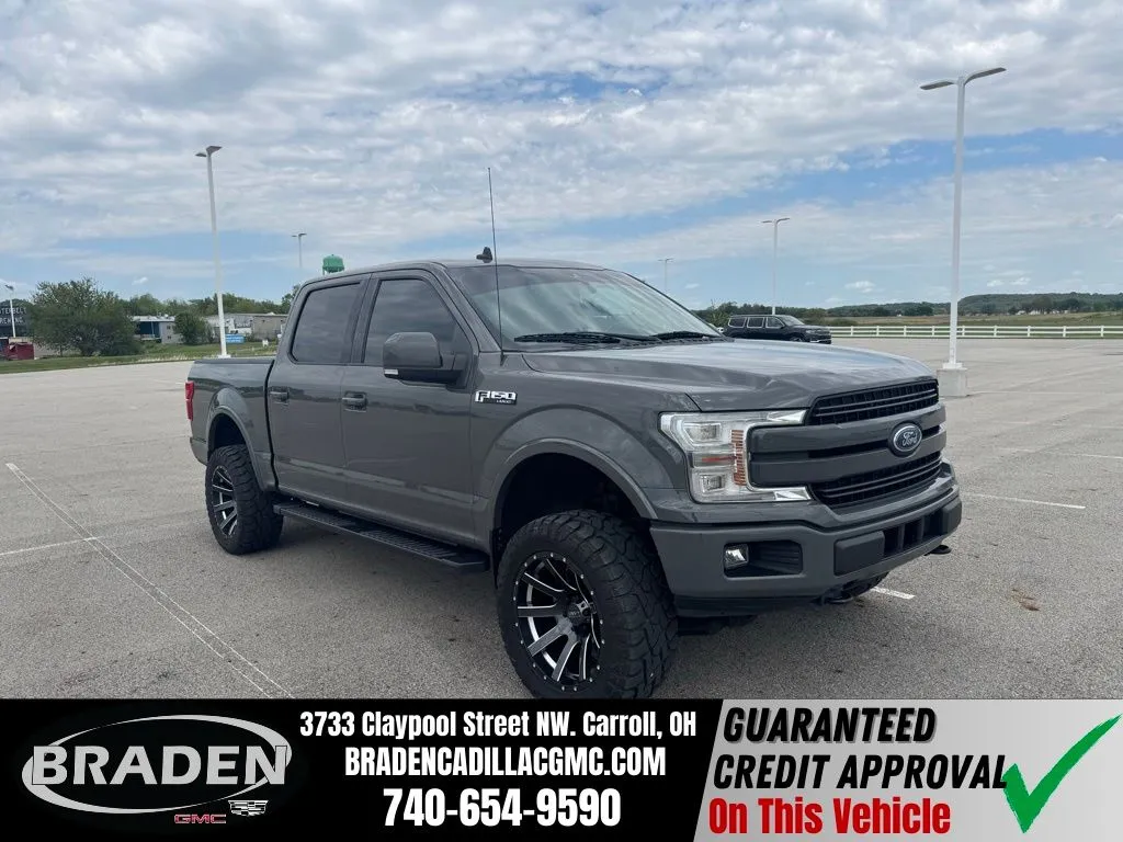 Gray 2020 Ford F-150 Lariat for sale in Carroll, OH