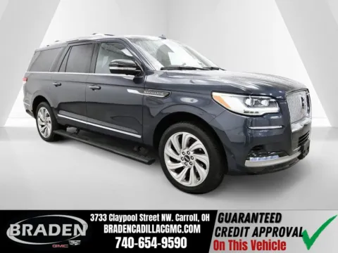 Blue 2024 Lincoln Navigator L Reserve for sale in Carroll, OH