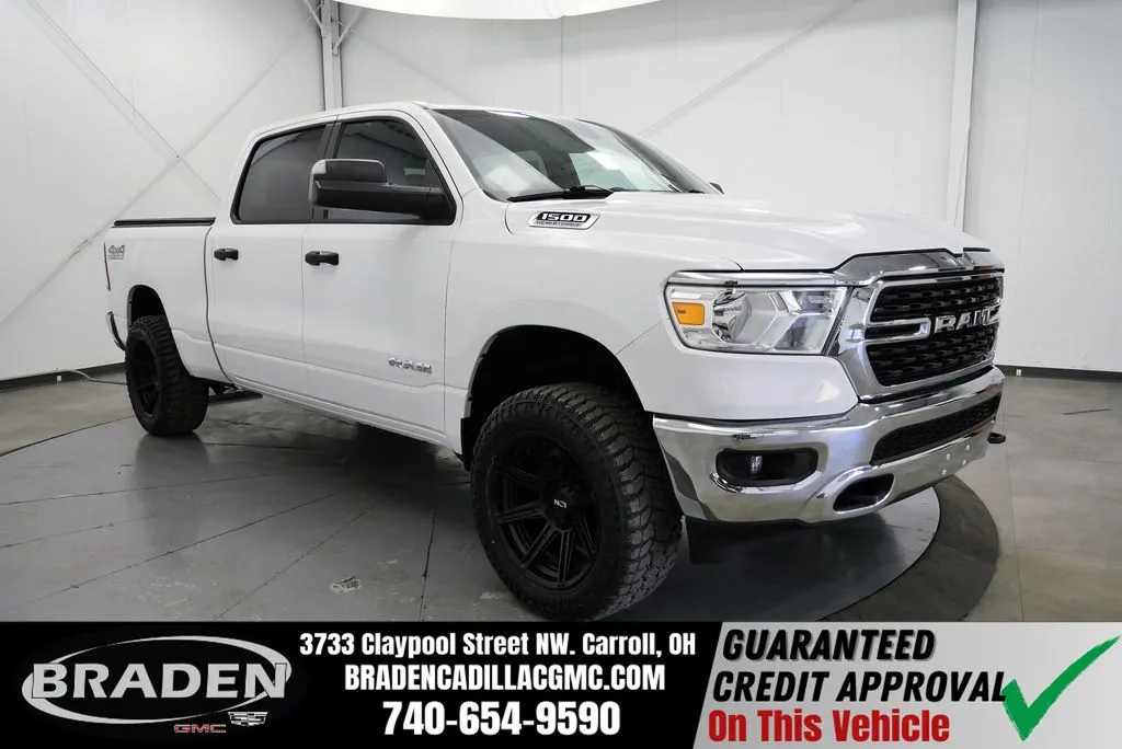 White 2024 Ram 1500 Big Horn/Lone Star for sale in Carroll, OH