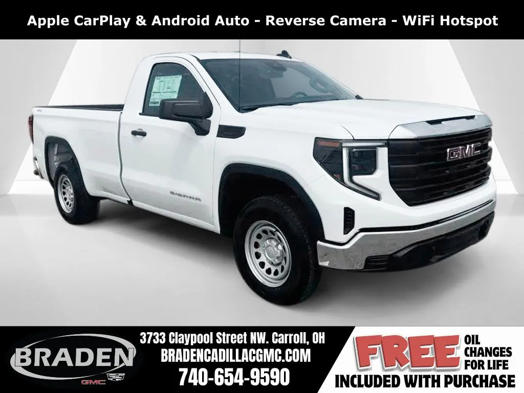 White 2026 GMC Sierra 1500 Pro for sale in Carroll, OH