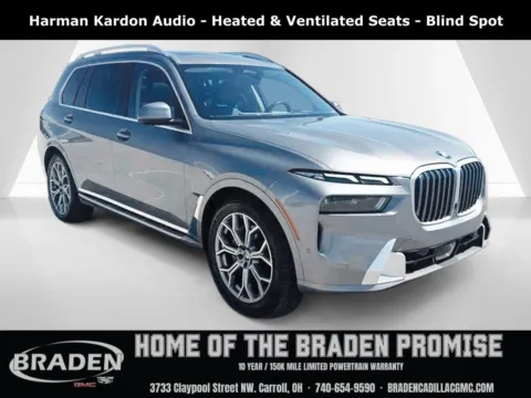 Gray 2024 BMW X7 xDrive40i for sale in Carroll, OH