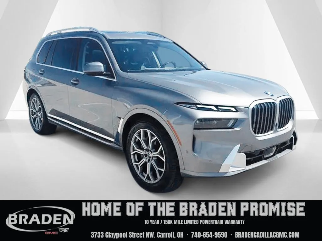 Gray 2024 BMW X7 xDrive40i for sale in Carroll, OH