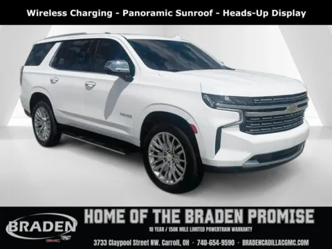 White 2024 Chevrolet Tahoe Premier for sale in Carroll, OH