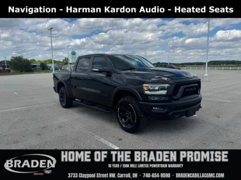 Black 2022 Ram 1500 Rebel for sale in Carroll, OH