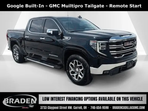 Black 2022 GMC Sierra 1500 SLT for sale in Carroll, OH