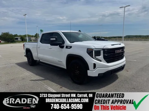 White 2023 GMC Sierra 1500 Elevation for sale in Carroll, OH