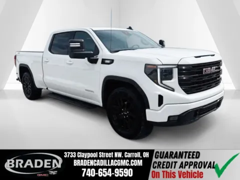 White 2023 GMC Sierra 1500 Elevation for sale in Carroll, OH