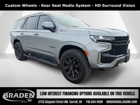Blue 2023 Chevrolet Tahoe Z71 for sale in Carroll, OH