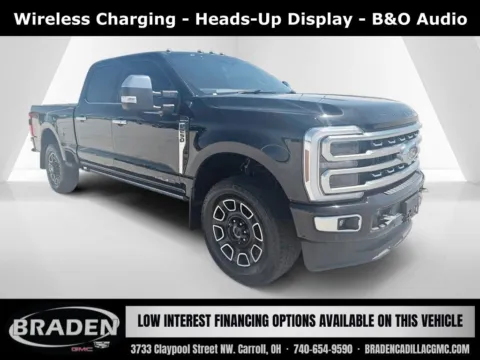 Black 2024 Ford F-250SD Platinum for sale in Carroll, OH