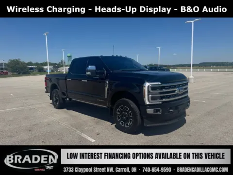 Black 2024 Ford F-250SD Platinum for sale in Carroll, OH