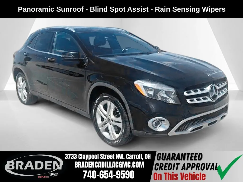 Black 2018 Mercedes-Benz GLA 250 for sale in Carroll, OH