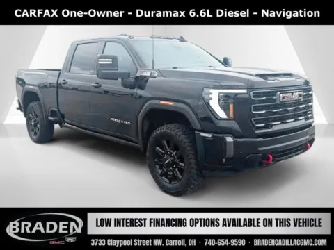 Black 2024 GMC Sierra 2500HD AT4 for sale in Carroll, OH