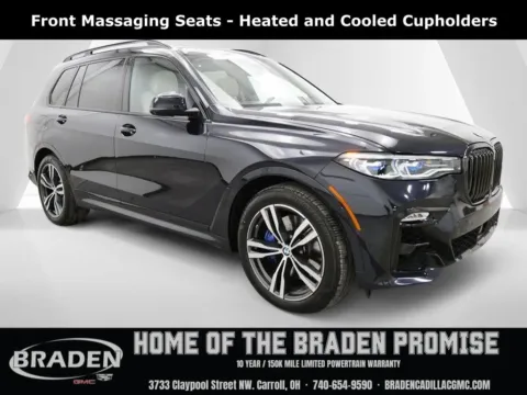 Black 2022 BMW X7 M50i for sale in Carroll, OH