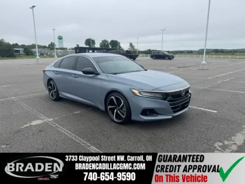 Black 2022 Honda Accord Hybrid Sport for sale in Carroll, OH