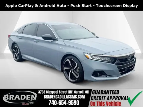 Black 2022 Honda Accord Hybrid Sport for sale in Carroll, OH
