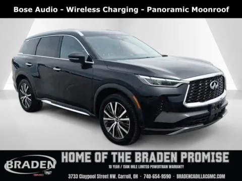 Black 2024 INFINITI QX60 Sensory for sale in Carroll, OH