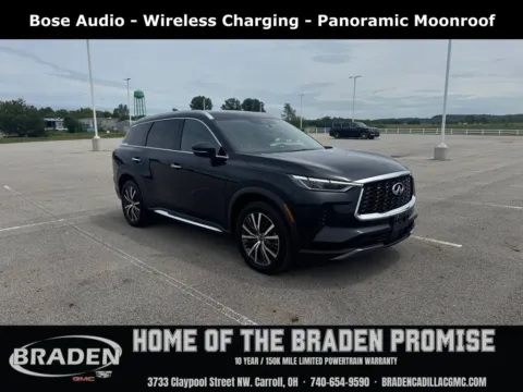 Black 2024 INFINITI QX60 Sensory for sale in Carroll, OH