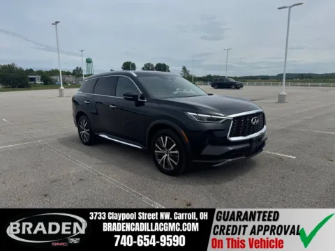 Black 2024 INFINITI QX60 Sensory for sale in Carroll, OH