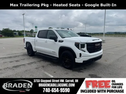 White 2026 GMC Sierra 1500 Elevation for sale in Carroll, OH
