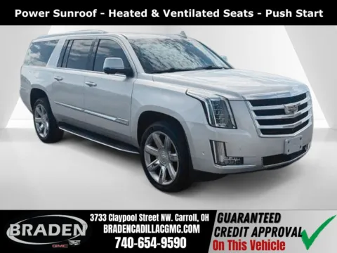 Silver 2019 Cadillac Escalade ESV Luxury for sale in Carroll, OH