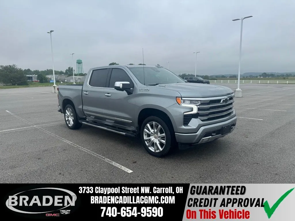 Gray 2025 Chevrolet Silverado 1500 High Country for sale in Carroll, OH