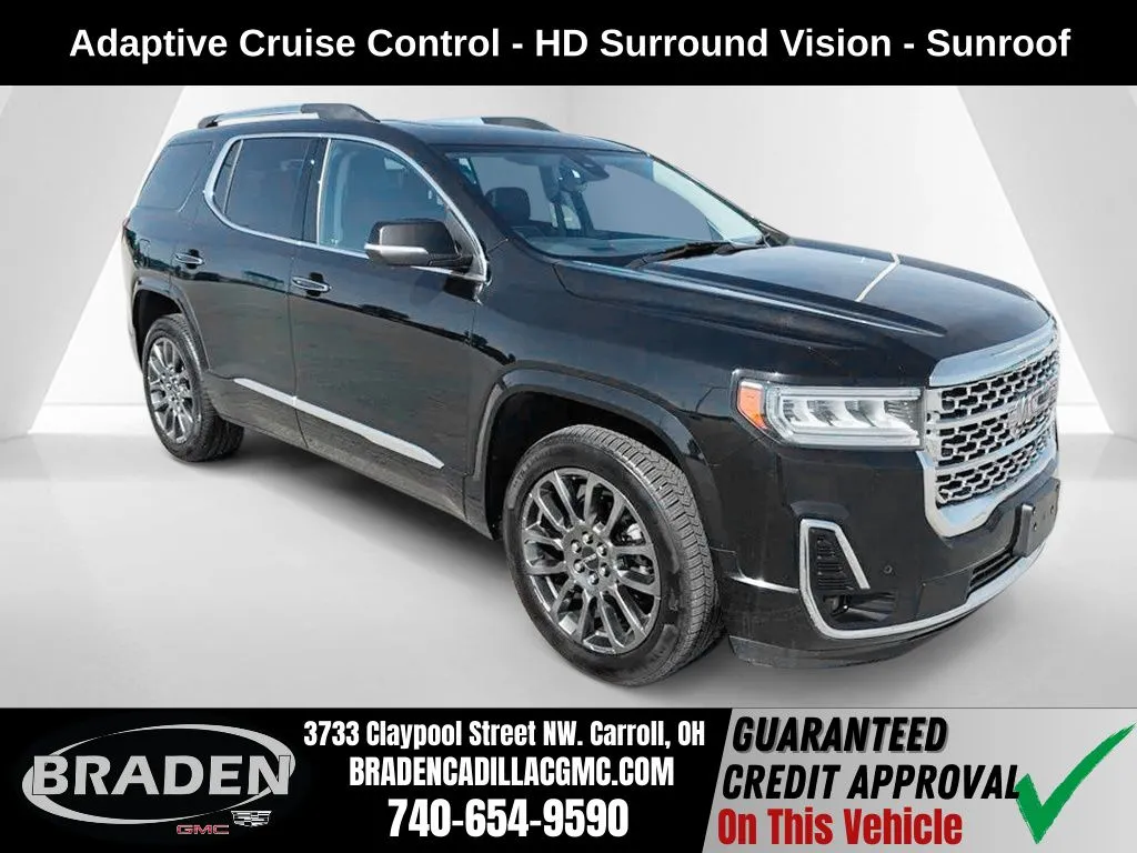 Black 2023 GMC Acadia Denali for sale in Carroll, OH