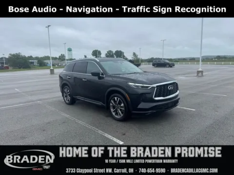 Black 2025 INFINITI QX60 LUXE for sale in Carroll, OH