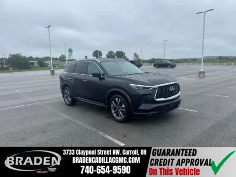 Black 2025 INFINITI QX60 LUXE for sale in Carroll, OH
