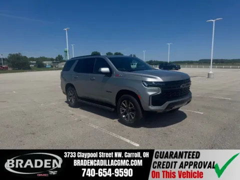 Gray 2024 Chevrolet Tahoe Z71 for sale in Carroll, OH