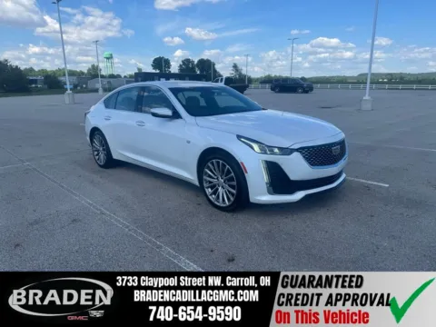White 2023 Cadillac CT5 Luxury for sale in Carroll, OH