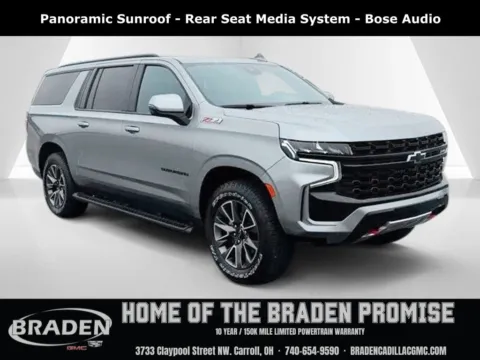 Gray 2023 Chevrolet Suburban Z71 for sale in Carroll, OH