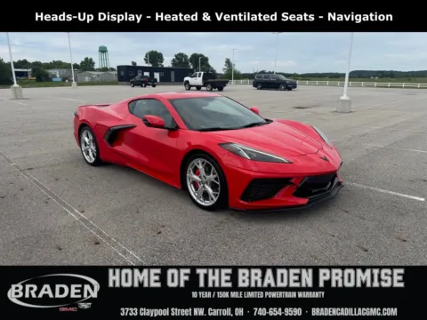 Red 2022 Chevrolet Corvette Stingray for sale in Carroll, OH