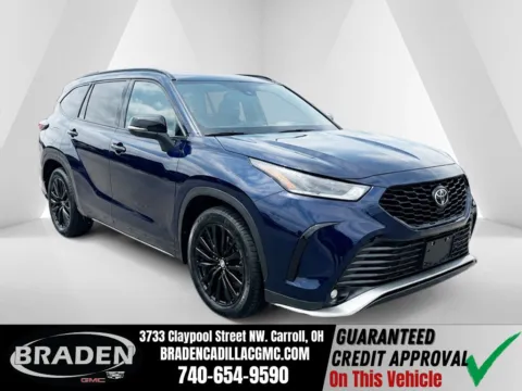 Blue 2024 Toyota Highlander XSE for sale in Carroll, OH