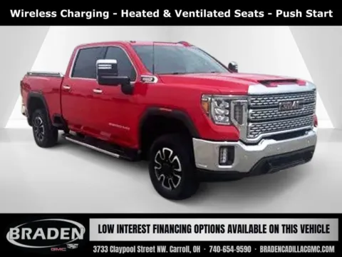 Red 2020 GMC Sierra 2500HD SLT for sale in Carroll, OH