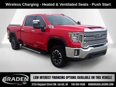 Red 2020 GMC Sierra 2500HD SLT for sale in Carroll, OH