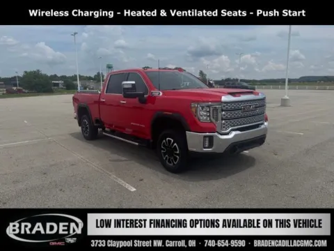 Red 2020 GMC Sierra 2500HD SLT for sale in Carroll, OH