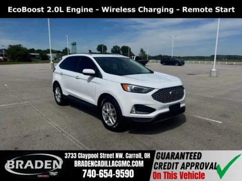 White 2023 Ford Edge SEL for sale in Carroll, OH