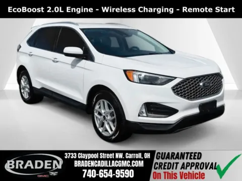 White 2023 Ford Edge SEL for sale in Carroll, OH