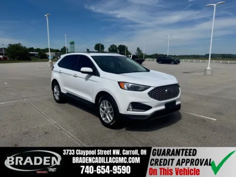 White 2023 Ford Edge SEL for sale in Carroll, OH