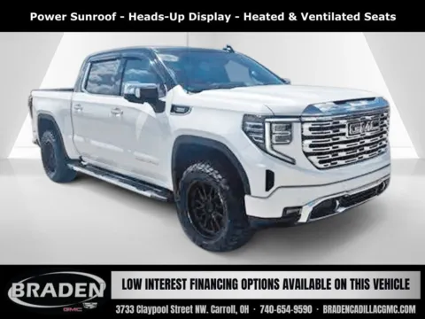 White 2024 GMC Sierra 1500 Denali for sale in Carroll, OH