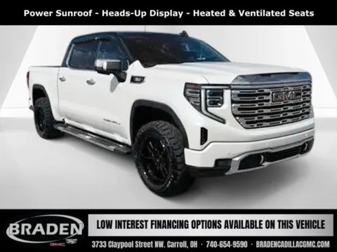 White 2024 GMC Sierra 1500 Denali for sale in Carroll, OH