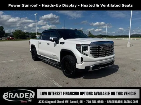 White 2024 GMC Sierra 1500 Denali for sale in Carroll, OH