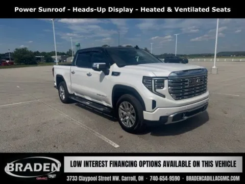 White 2024 GMC Sierra 1500 Denali for sale in Carroll, OH