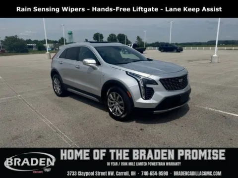 White 2022 Cadillac XT4 Premium Luxury for sale in Carroll, OH