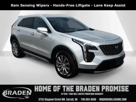 White 2022 Cadillac XT4 Premium Luxury for sale in Carroll, OH