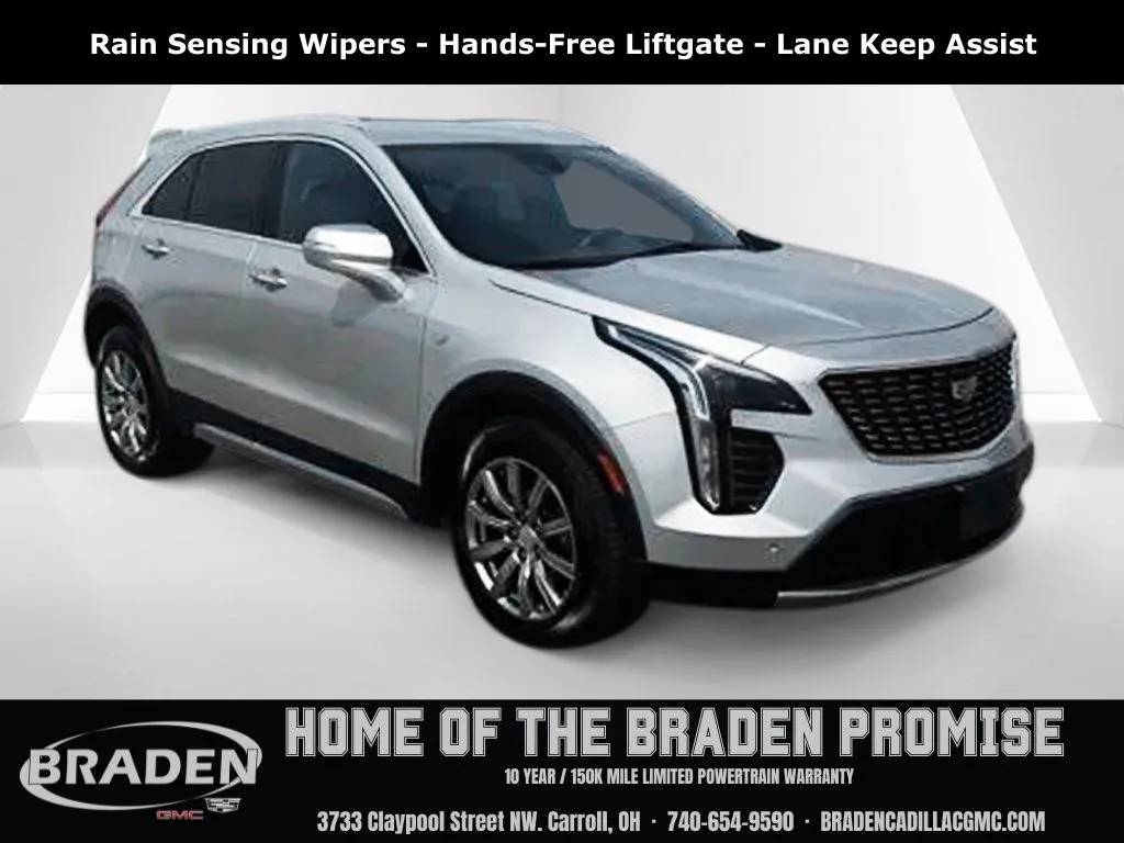 White 2022 Cadillac XT4 Premium Luxury for sale in Carroll, OH